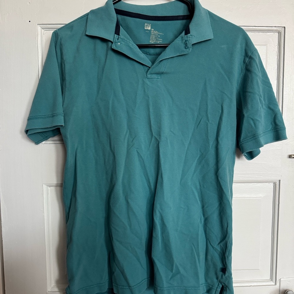 GAP Men's Aqua Polo Shirt